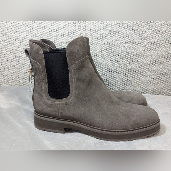 Cole Haan Women's Greenwich Waterproof Booties Size 10 Morel Brown/Gray W26442 - Picture 2 of 6